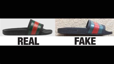 gucci slide fakes|gucci slides are they real.